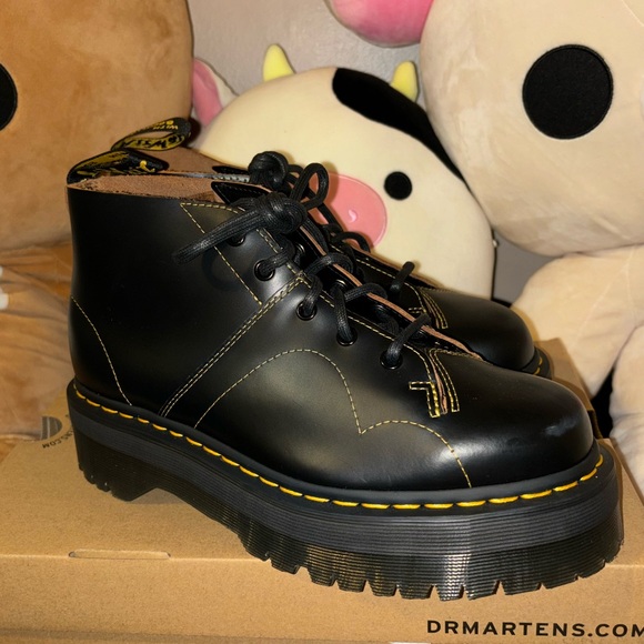 ❌SOLD❌ Dr.Marten's Church Platform Monkey Boots size: 9L/8M - Picture 4 of 9